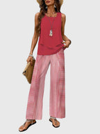Élina - Elegant zomers tweedelig set dames
