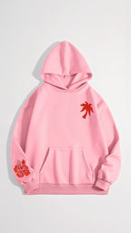 Eliza - Geborduurde hoodie dames