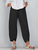 Giuliana - Licht cropped pantalon dames