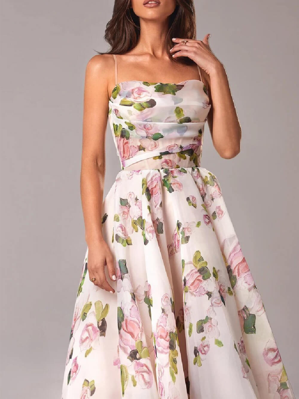 Sabine - Midi zomerjurk dames