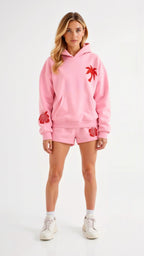 Eliza - Geborduurde hoodie dames