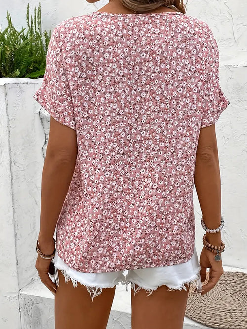Célestine - Blouse met bloemenprint dames