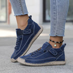 Instapsneakers dames zonder veters met sportieve look voor dagelijks gebruik 4