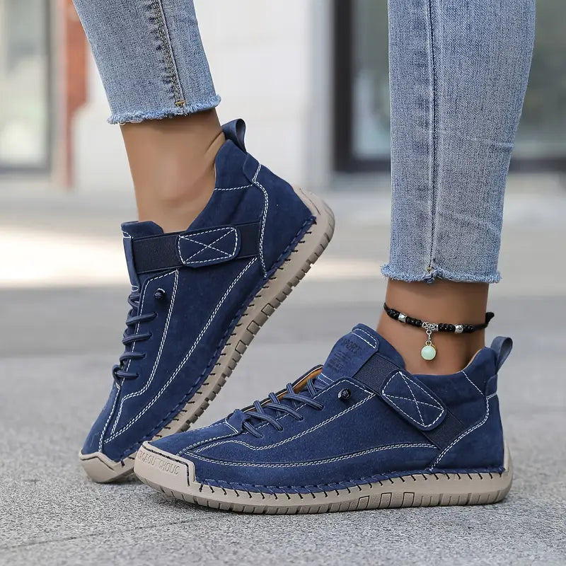 Instapsneakers dames zonder veters met sportieve look voor dagelijks gebruik 4