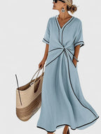 Thaëlle - Elegante zomerse maxi jurk dames