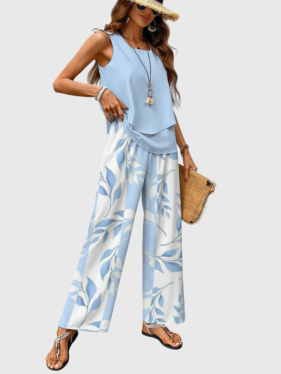 Élina - Elegant zomers tweedelig set dames