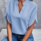 Alessandra - Blouse met korte mouwen dames