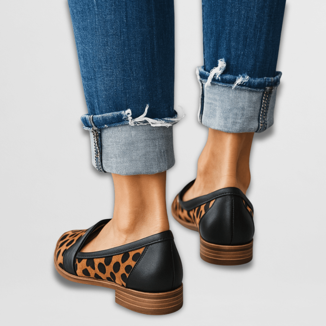 Anaëlle - Suède loafers dames