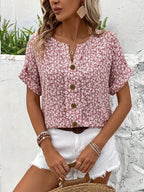 Célestine - Blouse met bloemenprint dames