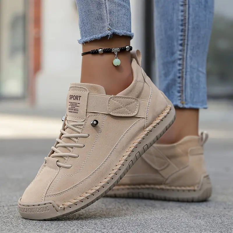 Instapsneakers dames zonder veters met sportieve look voor dagelijks gebruik 3