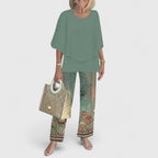 Maureen - Zomers tweedelig set dames