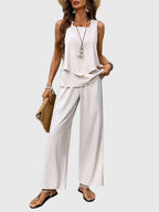 Élina - Elegant zomers tweedelig set dames