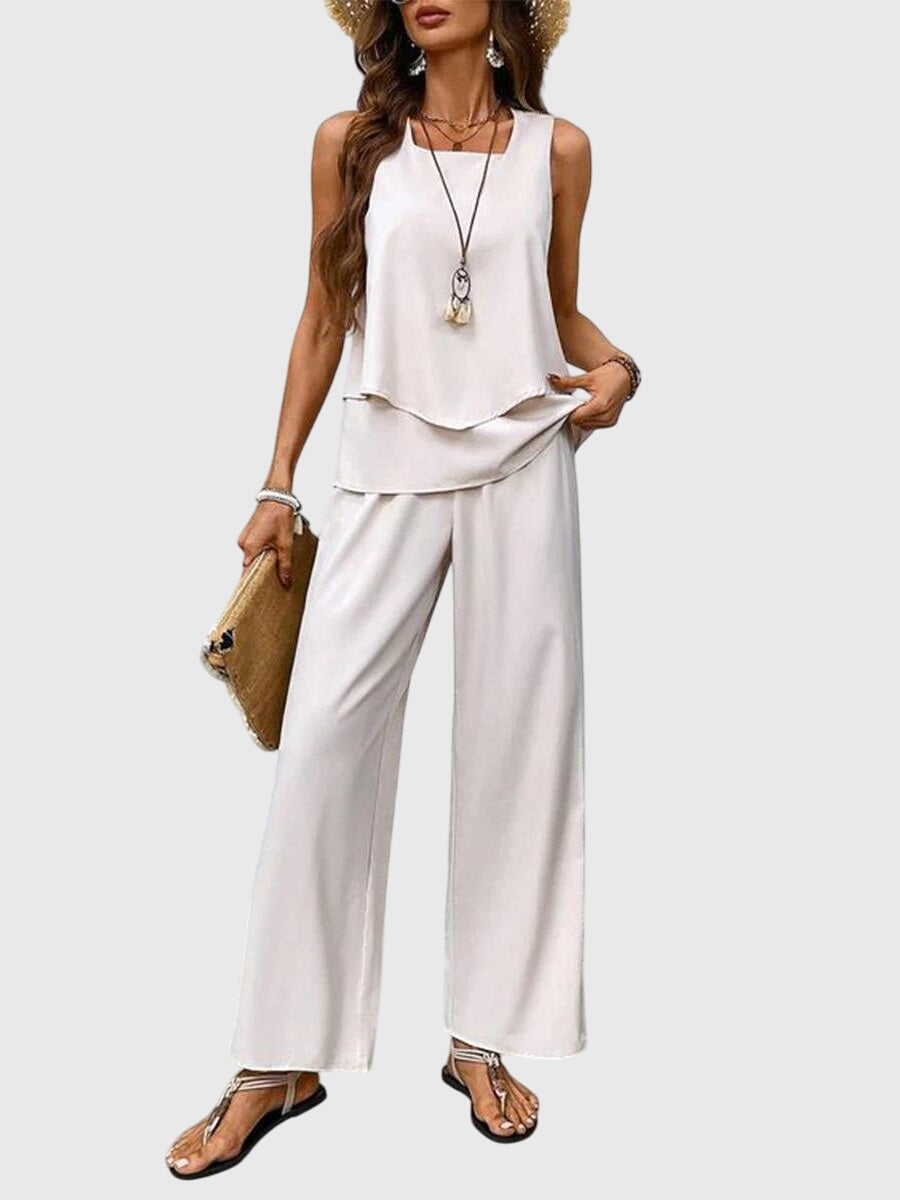Élina - Elegant zomers tweedelig set dames