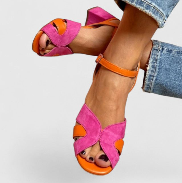 Isaline - Sandalen met blokhak dames