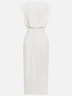Florine - Elegante midi jurk met knopen dames