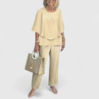 Maureen - Zomers tweedelig set dames