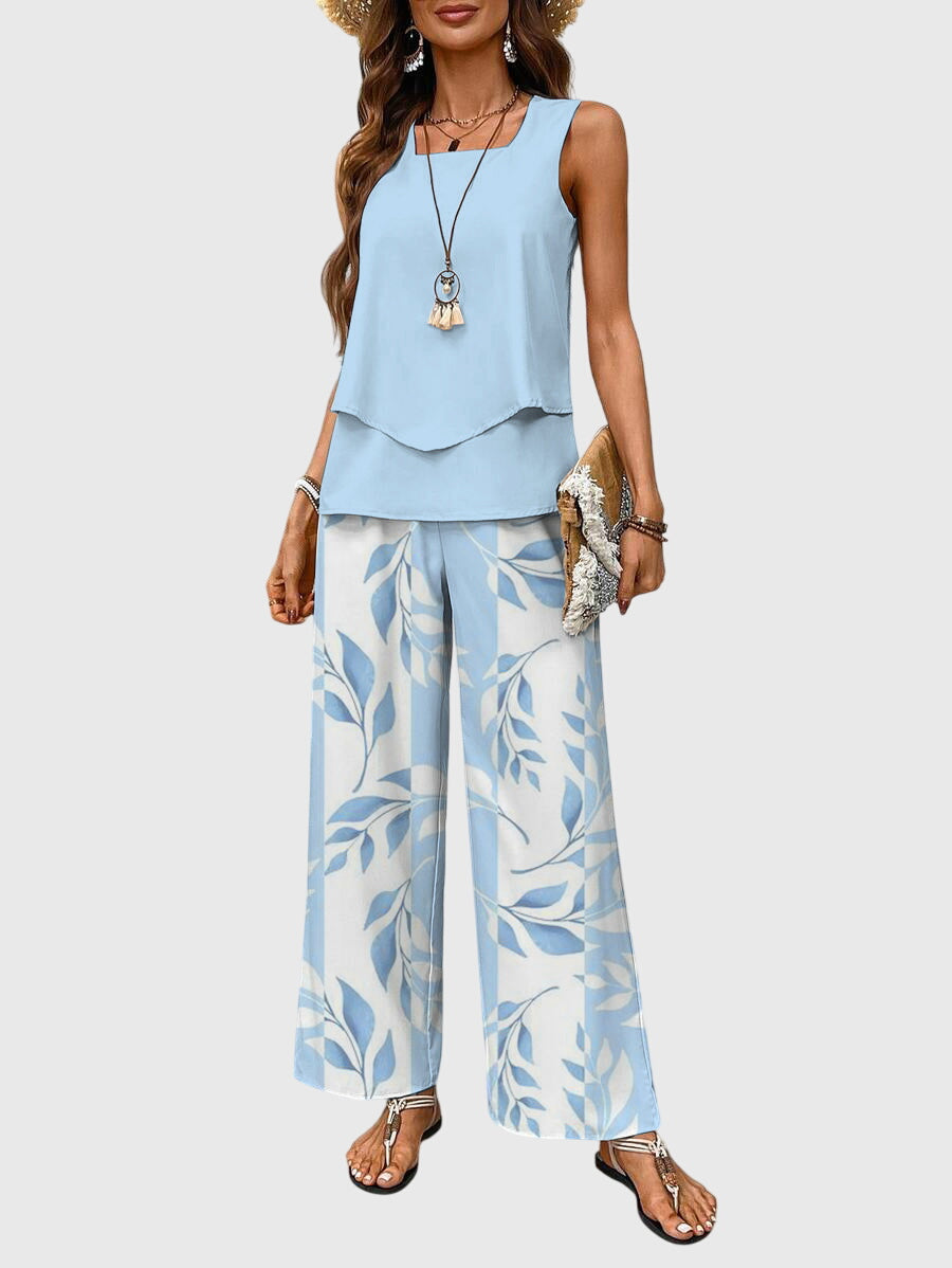 Élina - Elegant zomers tweedelig set dames