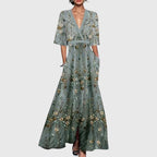 Lysiane - Elegante maxi jurk voor de lente dames