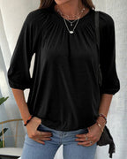 Lizette - Shirt met ronde hals dames
