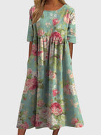 Garance - Midi jurk zomer dames