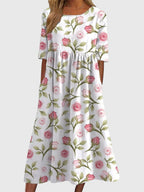 Garance - Midi jurk zomer dames