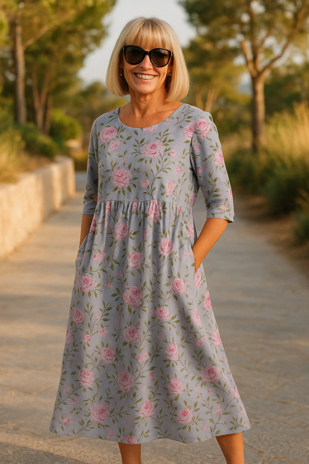 Gabrielle - Soepele en comfortabele zomerjurk dames