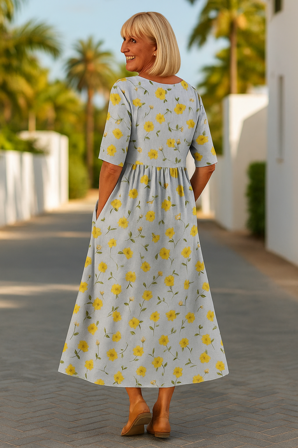 Gabrielle - Soepele en comfortabele zomerjurk dames