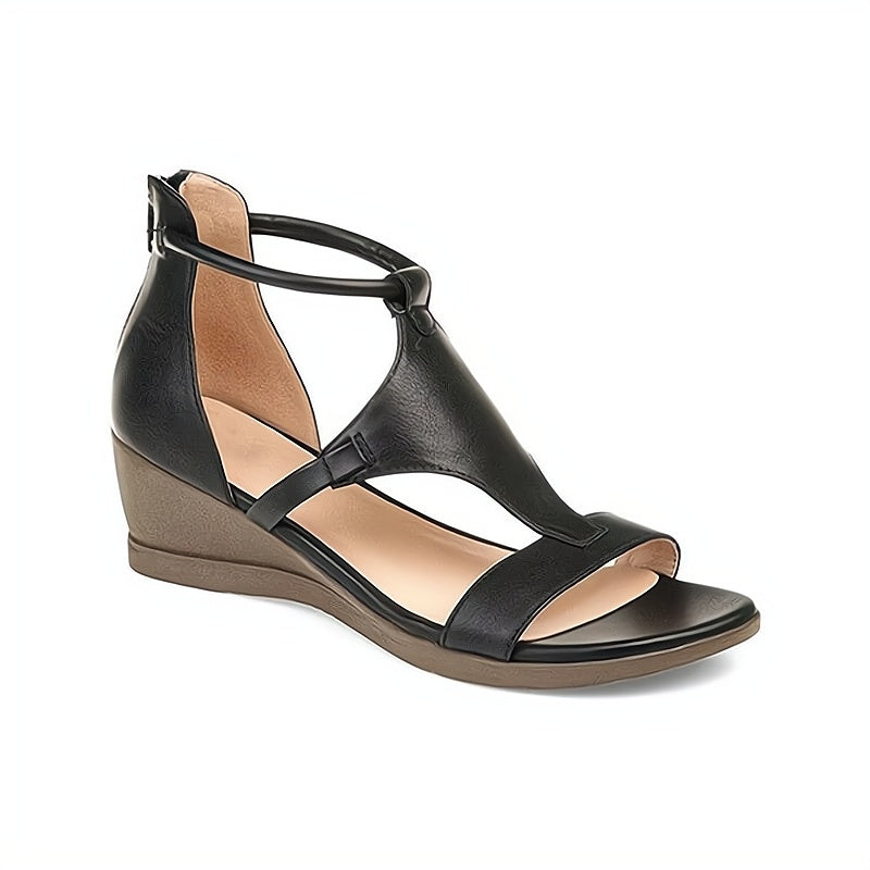 Capucine - Sandalen met sleehak dames