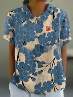 Valentina - Vintage blouse met bloemenprint dames