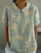 Valentina - Vintage blouse met bloemenprint dames