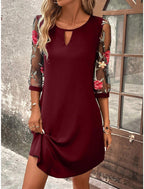 Maëva - Elegante mini jurk dames