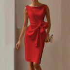Roseline - Elegante mini zomerjurk mouwloos dames