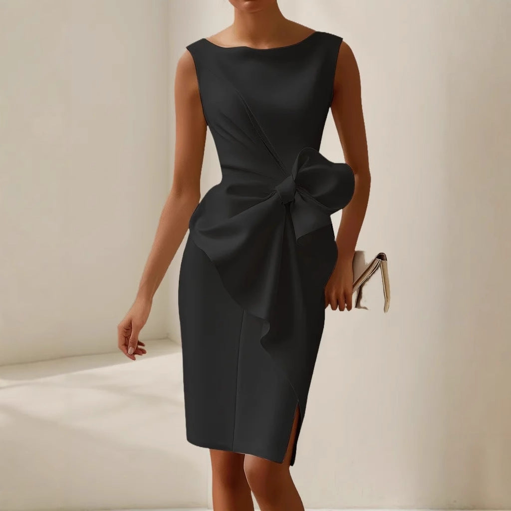 Roseline - Elegante mini zomerjurk mouwloos dames