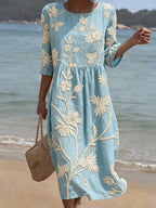 Margaux - Vintage casual zomerjurk dames