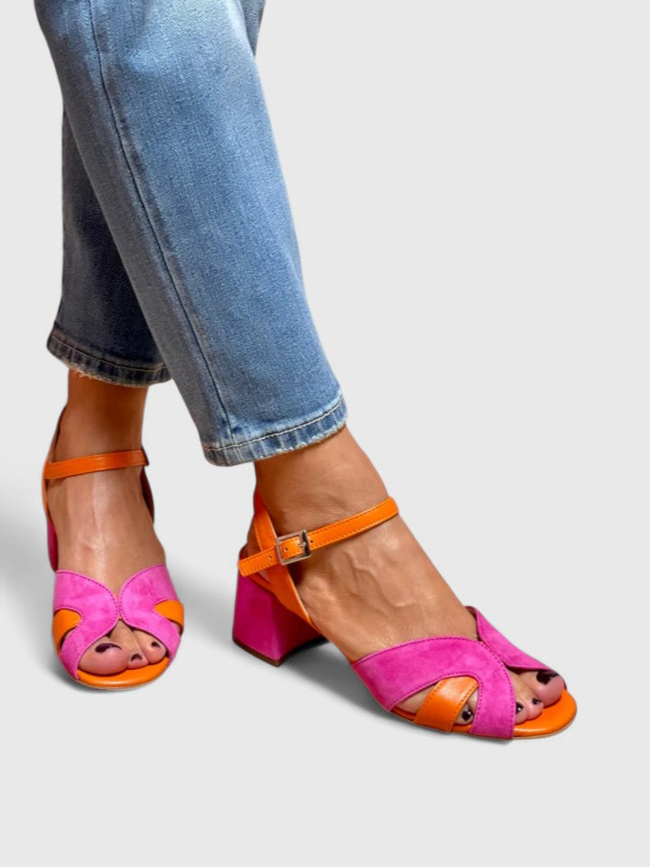 Isaline - Sandalen met blokhak dames