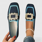 Noémie - Loafers met decoratieve gesp dames