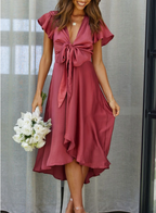 Léonie - Elegante midi jurk dames
