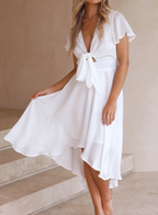 Léonie - Elegante midi jurk dames