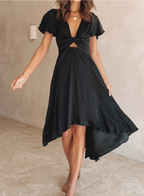 Léonie - Elegante midi jurk dames