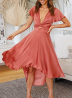 Léonie - Elegante midi jurk dames
