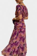 Clémence - Elegante midi jurk met off-shoulder dames