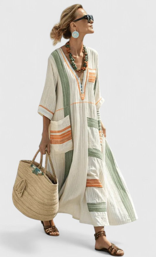 Coraline - Zomerse maxi jurk dames