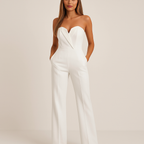 Lolise - Mouwloze jumpsuit met V-hals dames
