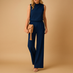 Annelle - Jumpsuit met wijde pijpen dames