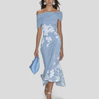 Élodie - Elegante midi jurk dames