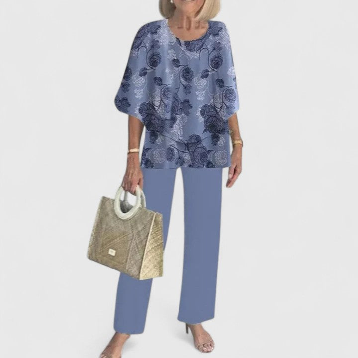 Maureen - Zomers tweedelig set dames