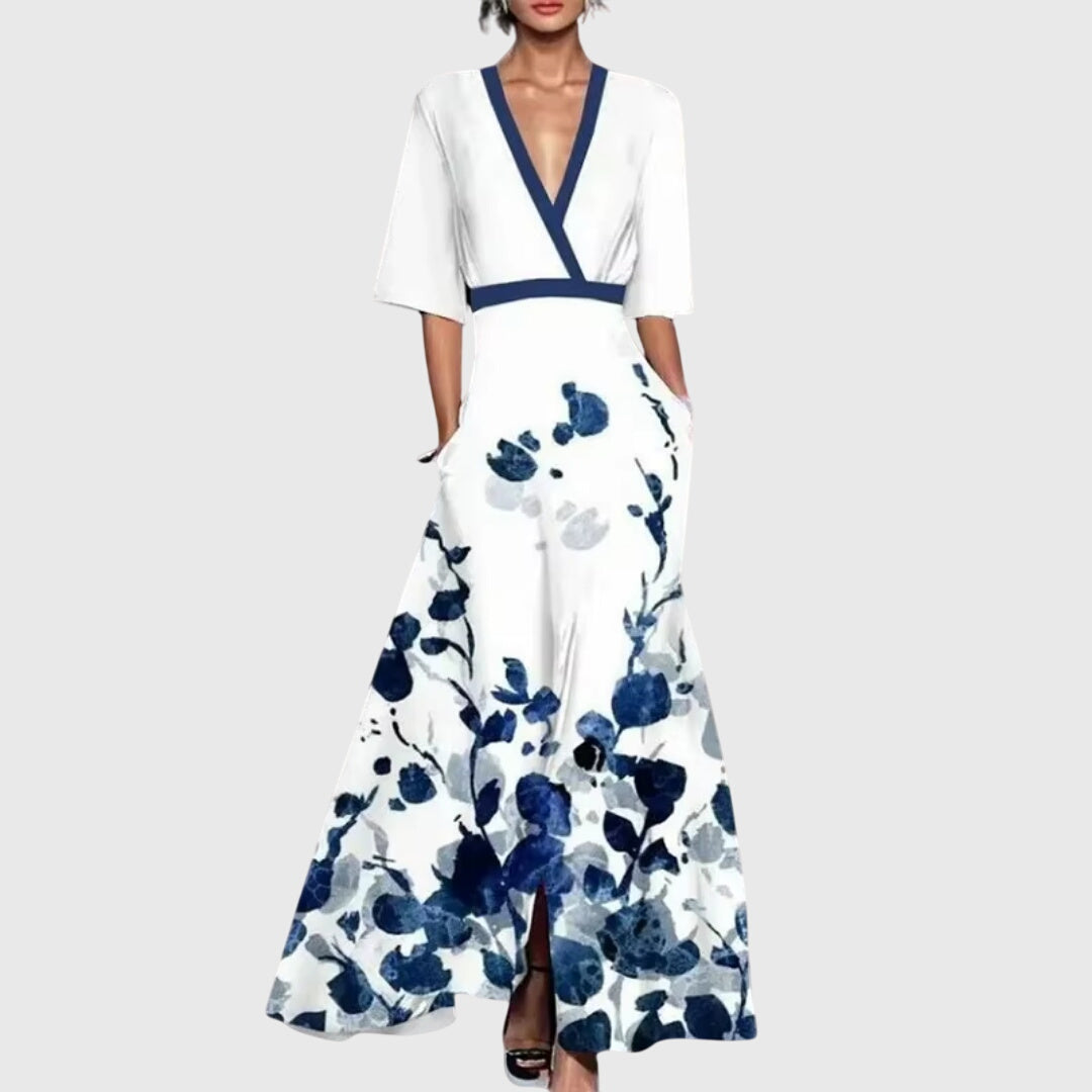 Lysiane - Elegante maxi jurk voor de lente dames
