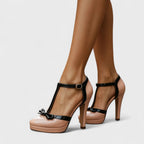 Ophélie - Pumps met T-band dames