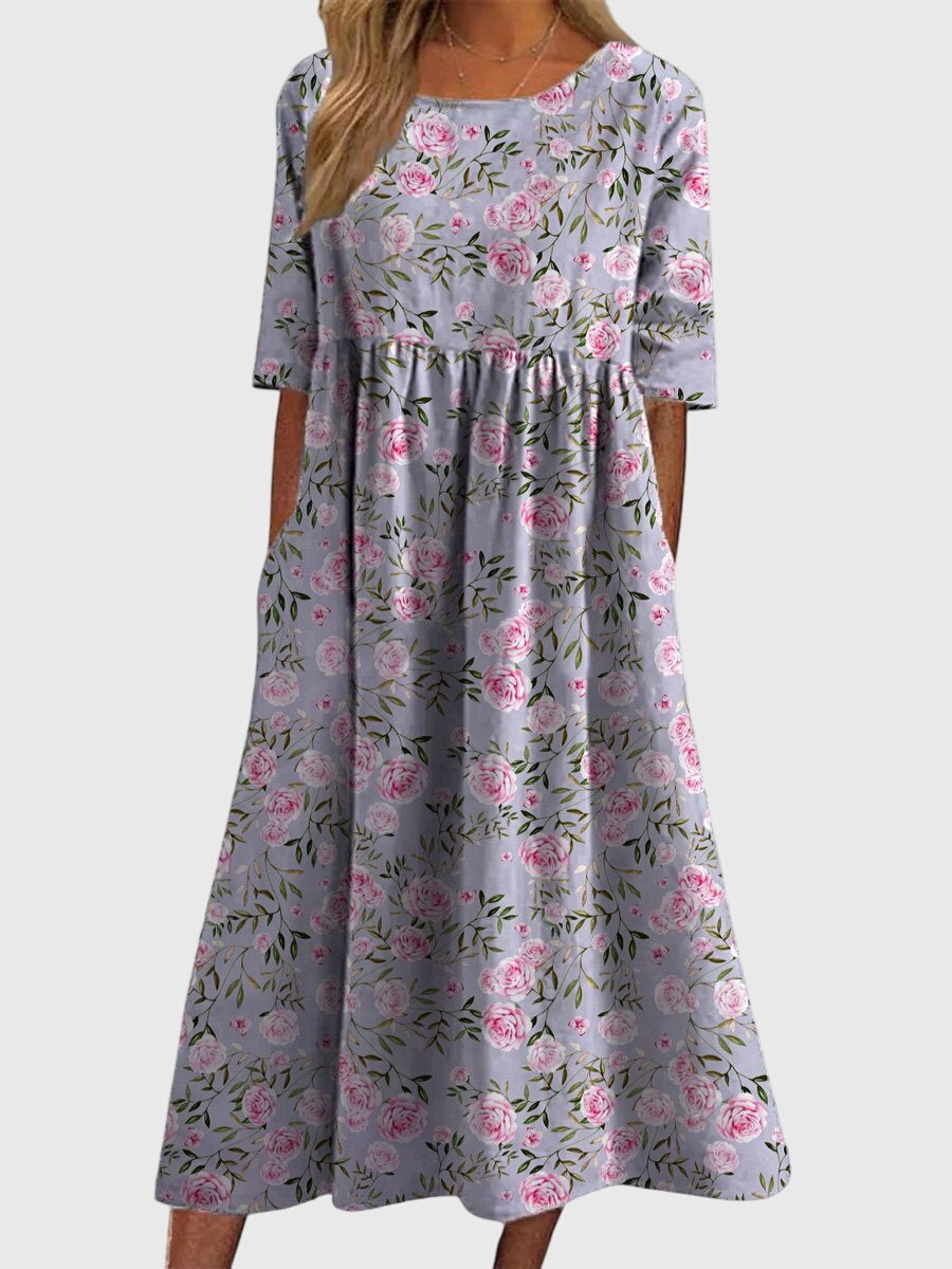 Garance - Midi jurk zomer dames