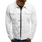 Casual spijkerjack heren van stevig denim 2
